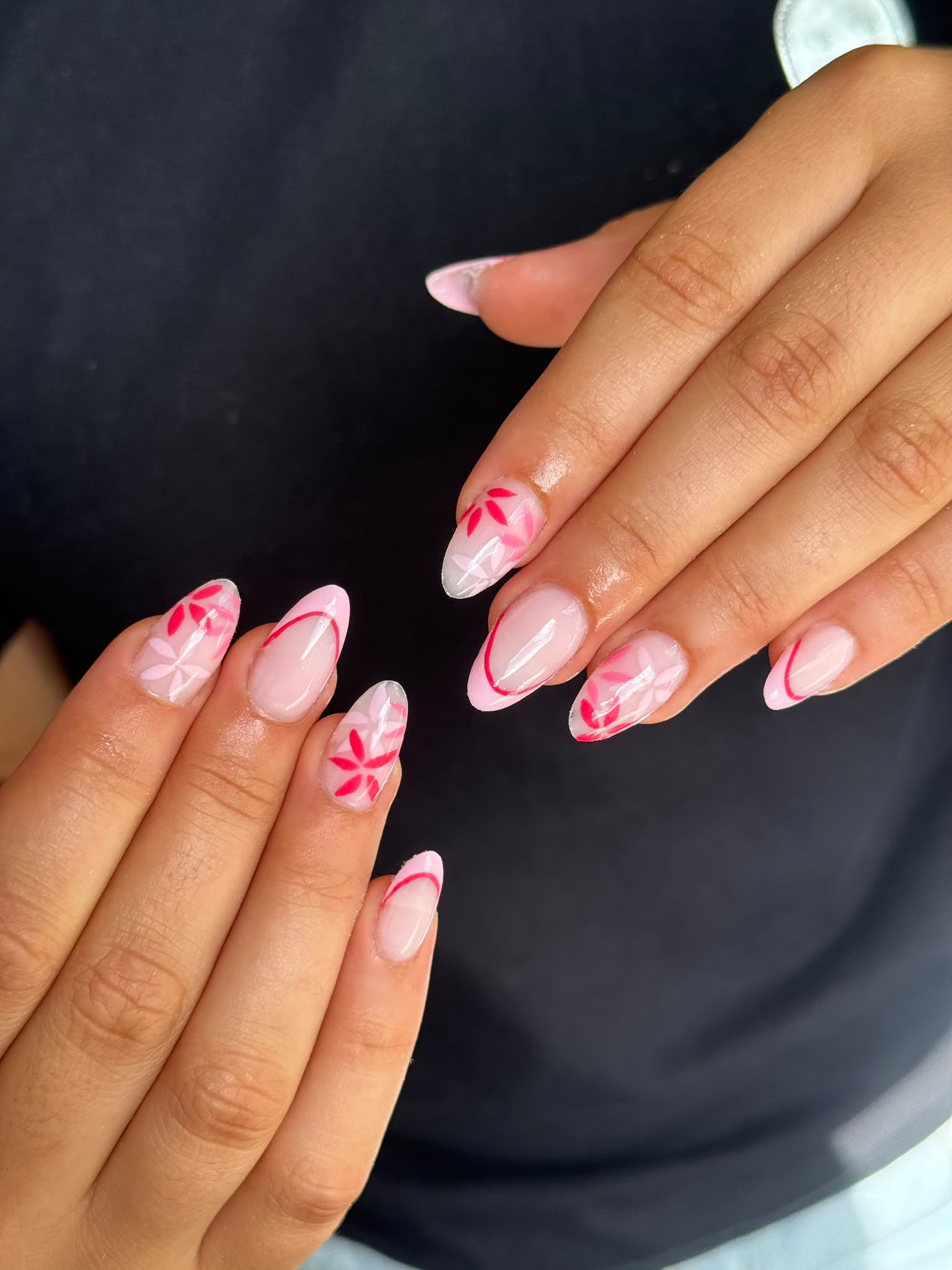 Réalisation nail art