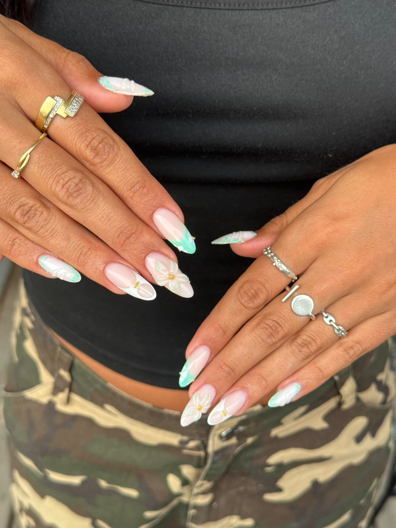 Réalisation nail art